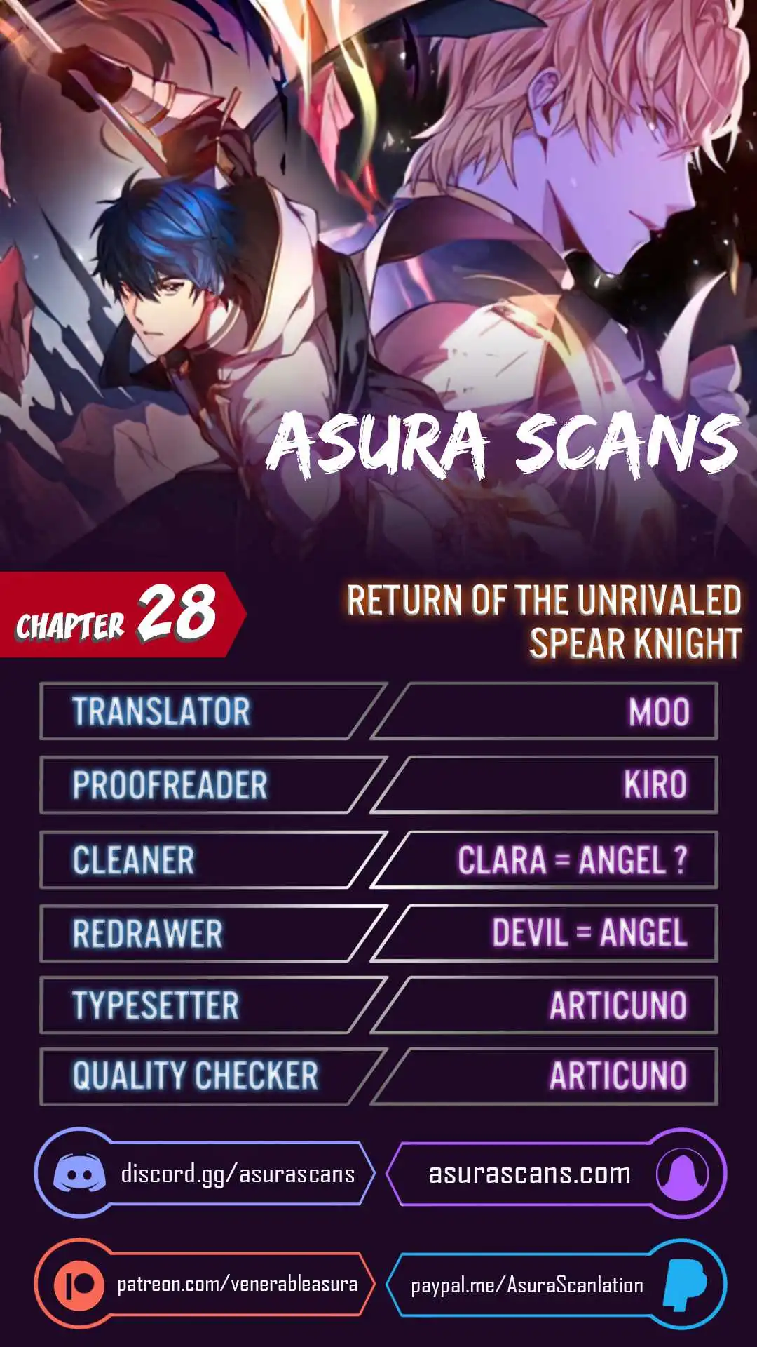 Return of the Legendary Spear Knight Chapter 28 2